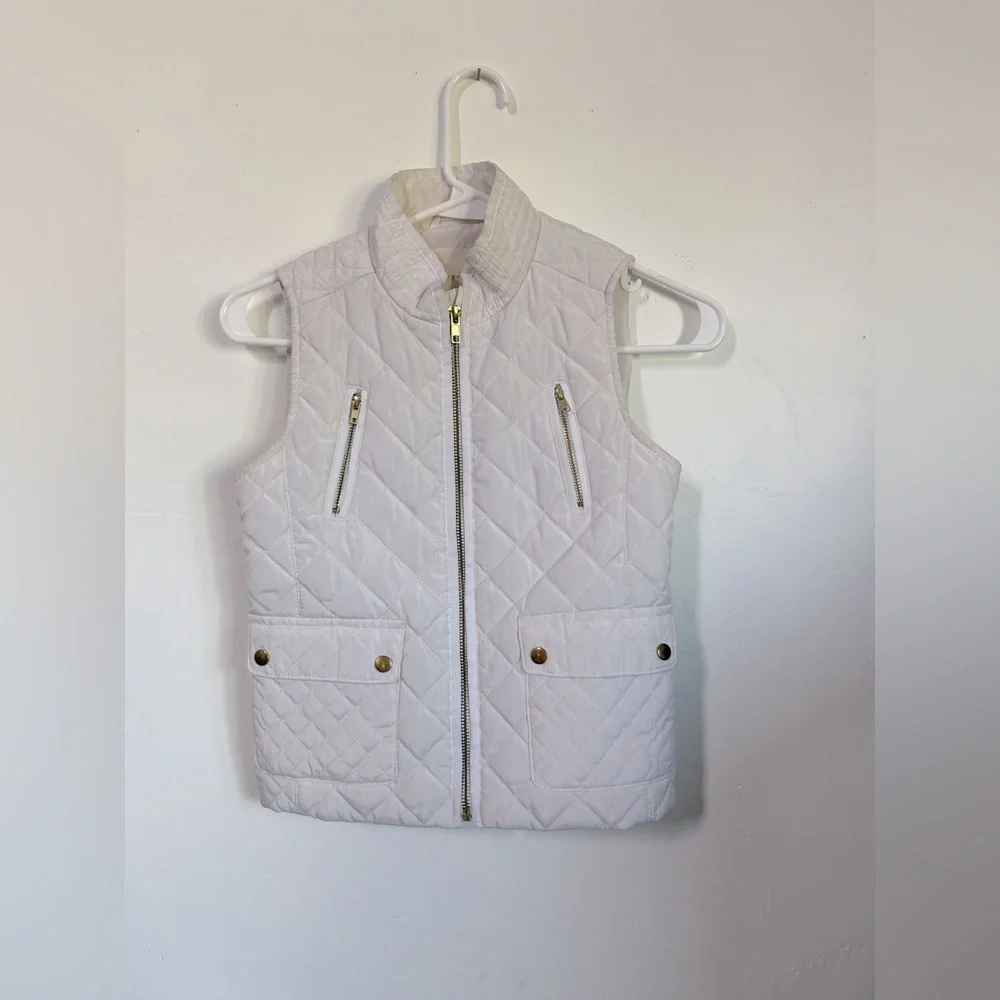 Copper Key Children’s White Vest - Picture 1 of 2